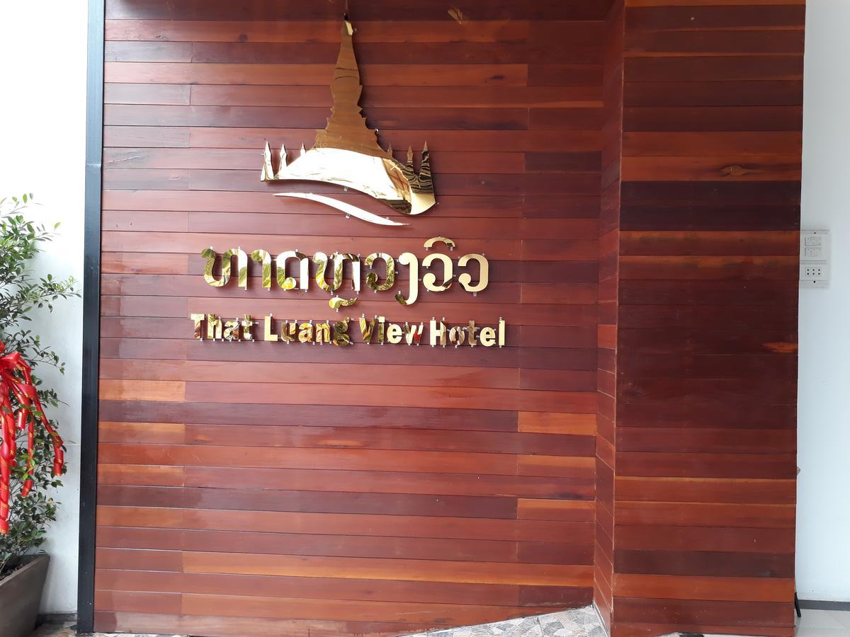 Thatluangview Hotel Vientiane Exteriör bild